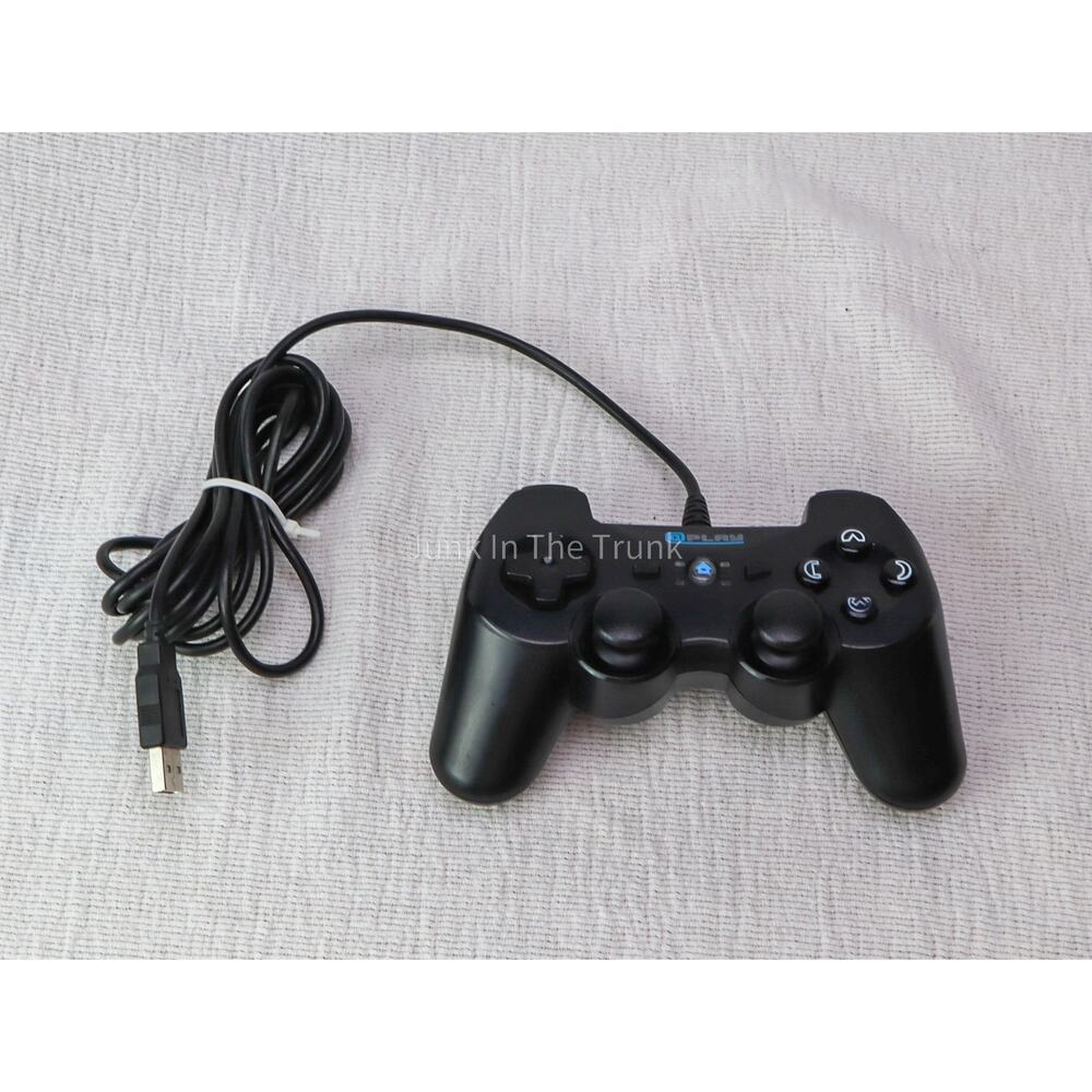 PlayStation 3 Atplay Black Game Wired Controller Model 5K02065MW